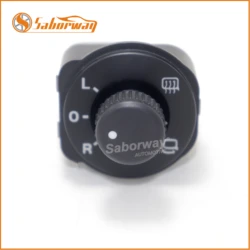 Saborway Side Mirror Switch Control Knob Button For Octavia Yeti 1Z1959565F 1Z1959565J 1Z1 959 565F 1Z1 959 565J