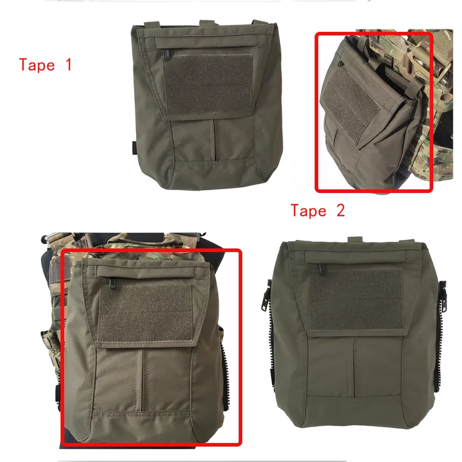 Chaleco táctico AVS/JPC2.0 multifunción con bolsillos traseros - imagen 3