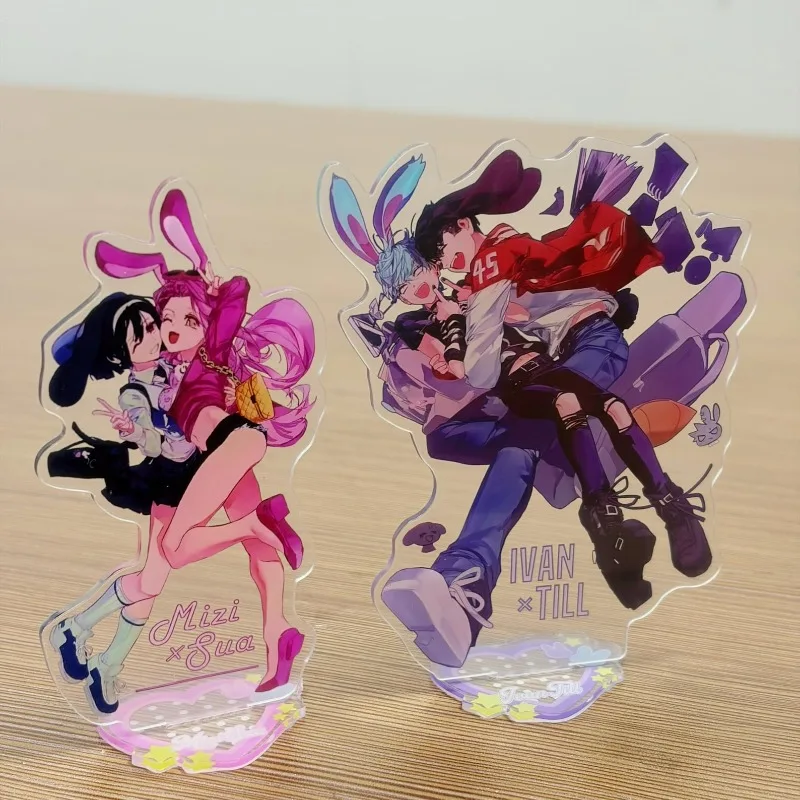 

Alien Stage Acrylic Standee Double-sided Acrylic Stand Ivan Luka Sua Hyuna Till Mizi Anime Gift Gift for friend Birthday Gift