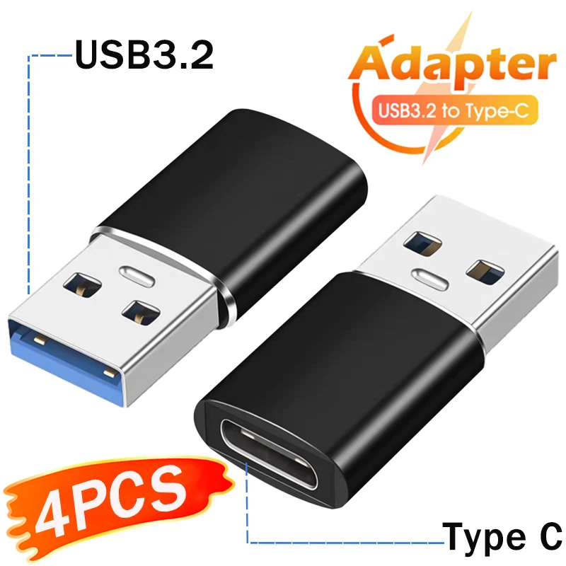 USB C Adapter Extender Type C To USB 3.2  Male To Female Phone Computer Converter High-speed Transmission Connectors For Xiaomi