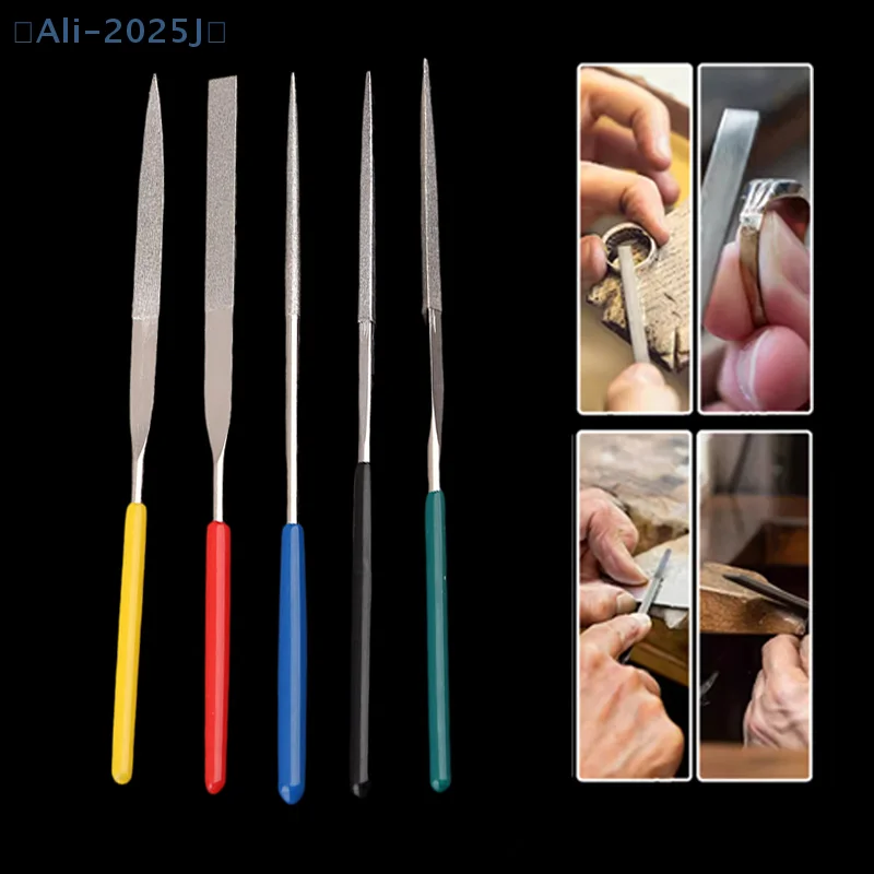 

【J】1Pc Mini Rasp Files Diamond Files For Metal Jewelry Stone Polishing Wood Ceramic Hand Carving Tool Hand Needle File Tools