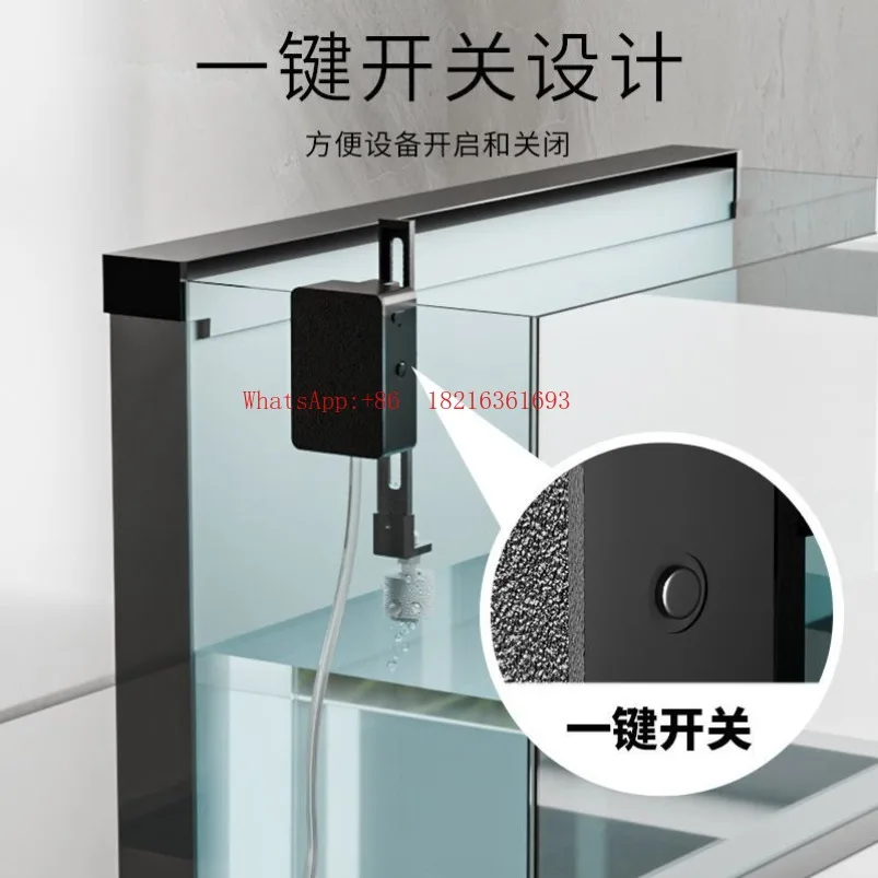 Fish tank intelligent with automatic water replenishment device adjustable water level control god