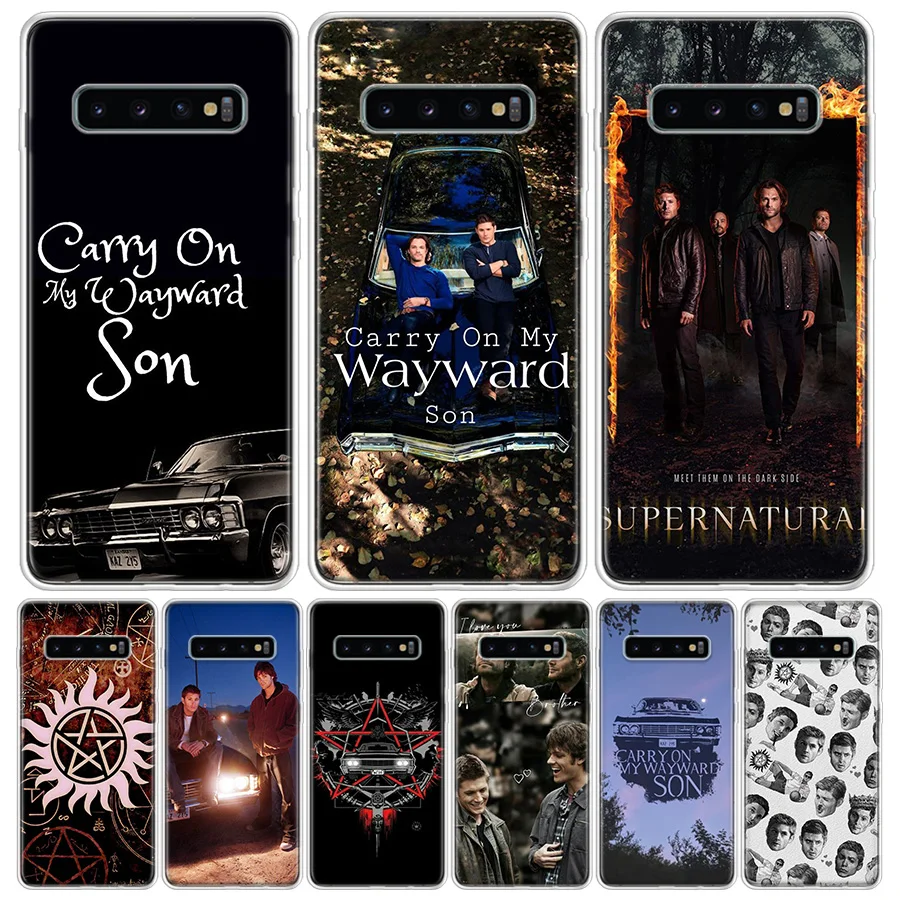 Babaite Supernatural SPN Dean And Sam Phone Case For Samsung Galaxy S24 S22 S23 Ultra S20 FE S10 S21 Plus S10E S9 S8 + Coque Bac