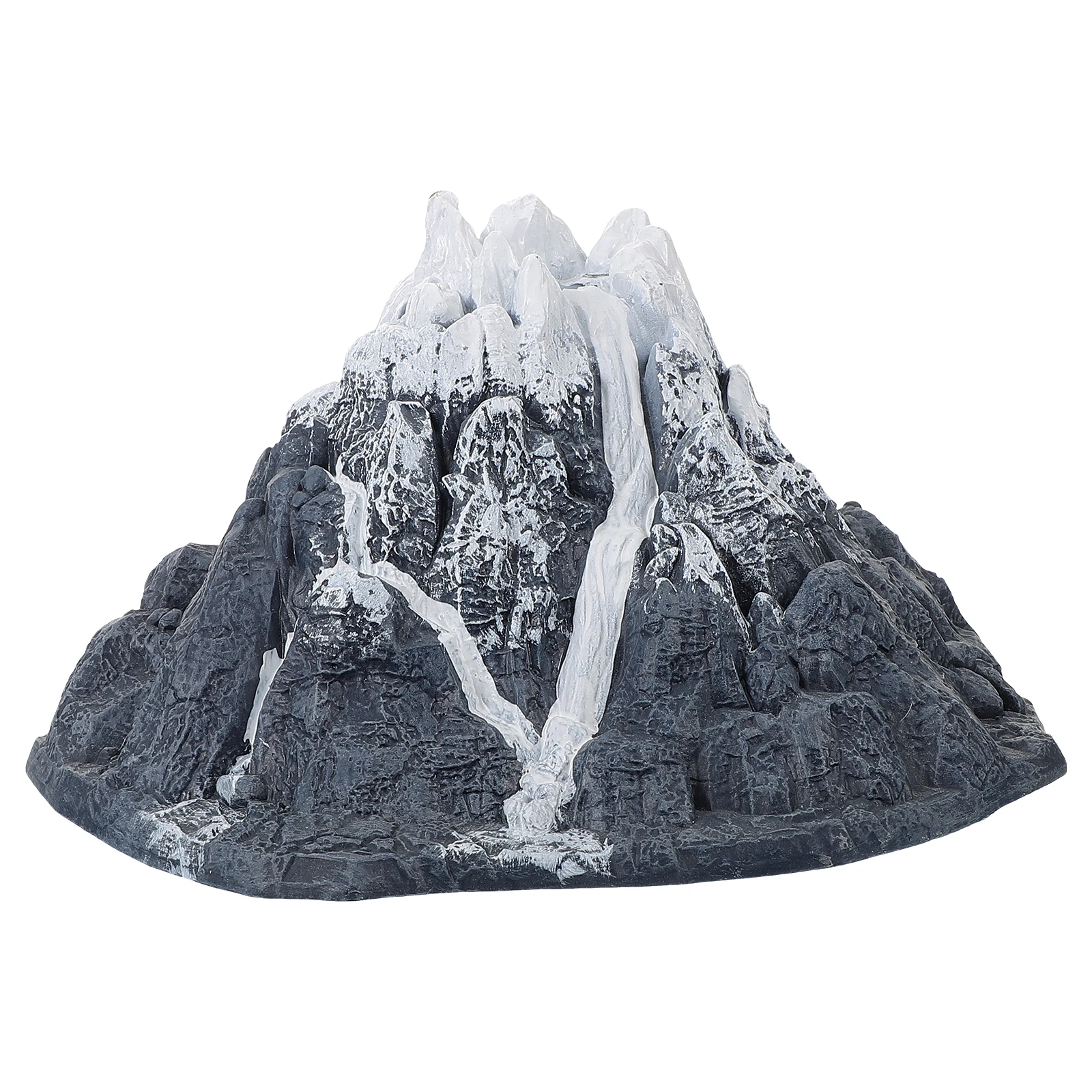 

Fish Tank Snow Mountain Ornaments Decorative Large Size Hideout Artificial Landscaping Props Mini Model Aquarium Adornments Safe