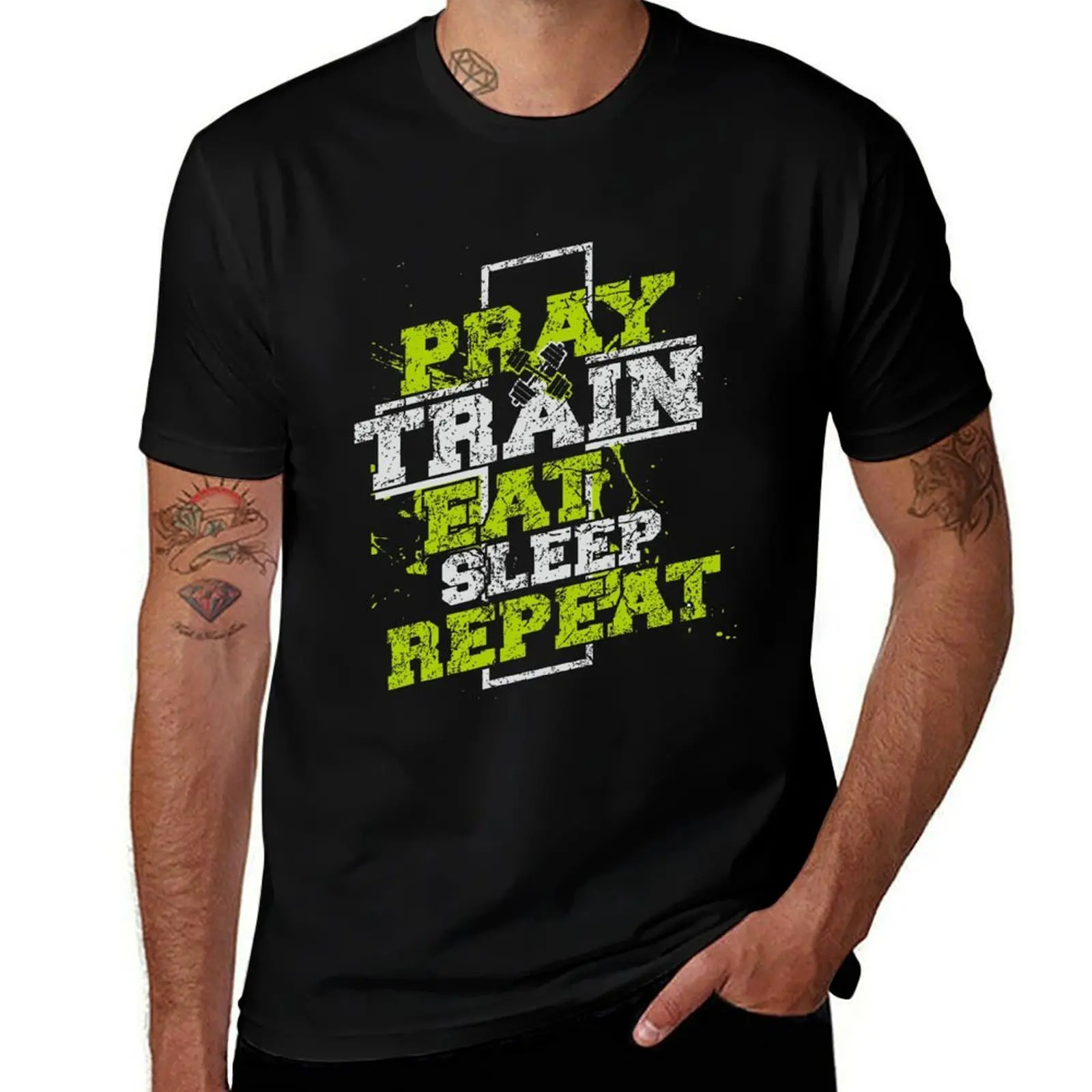 Give praise and train! T-Shirt t shirts for man cotton funny man t shirt graphic T-Shirt