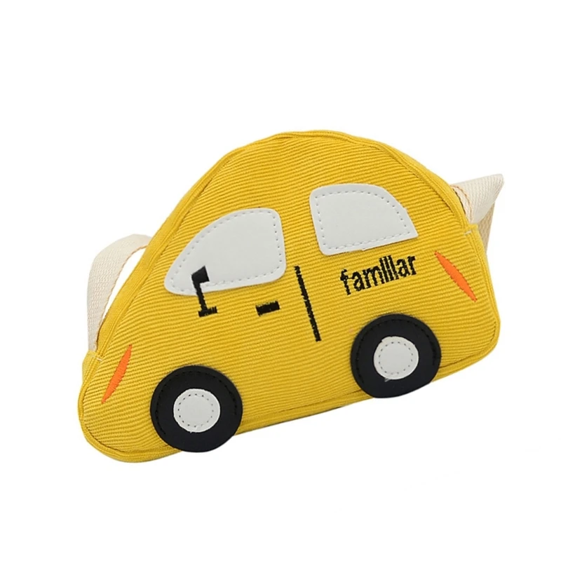 Borsa a tracolla a forma auto dei cartoni animati per bambini Borsa a tracolla Borsa alla Regalo compleanno per per