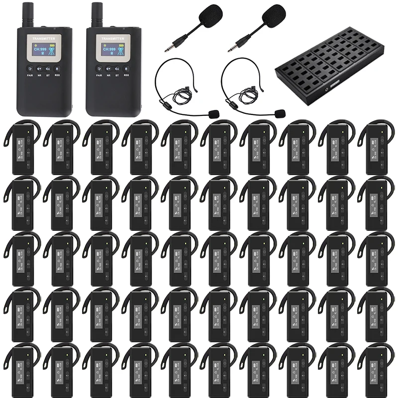 

Беспроводная система для экскурсоводов: дисплей уровня заряда батареи, Bluetooth-передатчик для туристических агентств, церквей, обучения и перевода