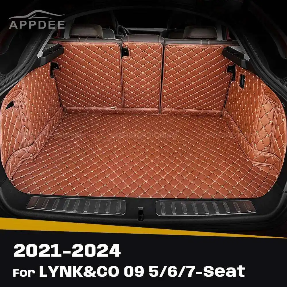 

Для LYNK & CO 09, 5/6/7-сиденье, авто, полное покрытие, коврик для багажника, автомобильный защитный коврик, грузовой вкладыш, аксессуары для интерьера