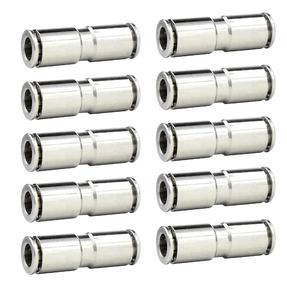 For Air Systems Metal Hose Connector Air Tube Connector Home Maintenance 304 Stainless Steel Claws Multiple Size Diameters