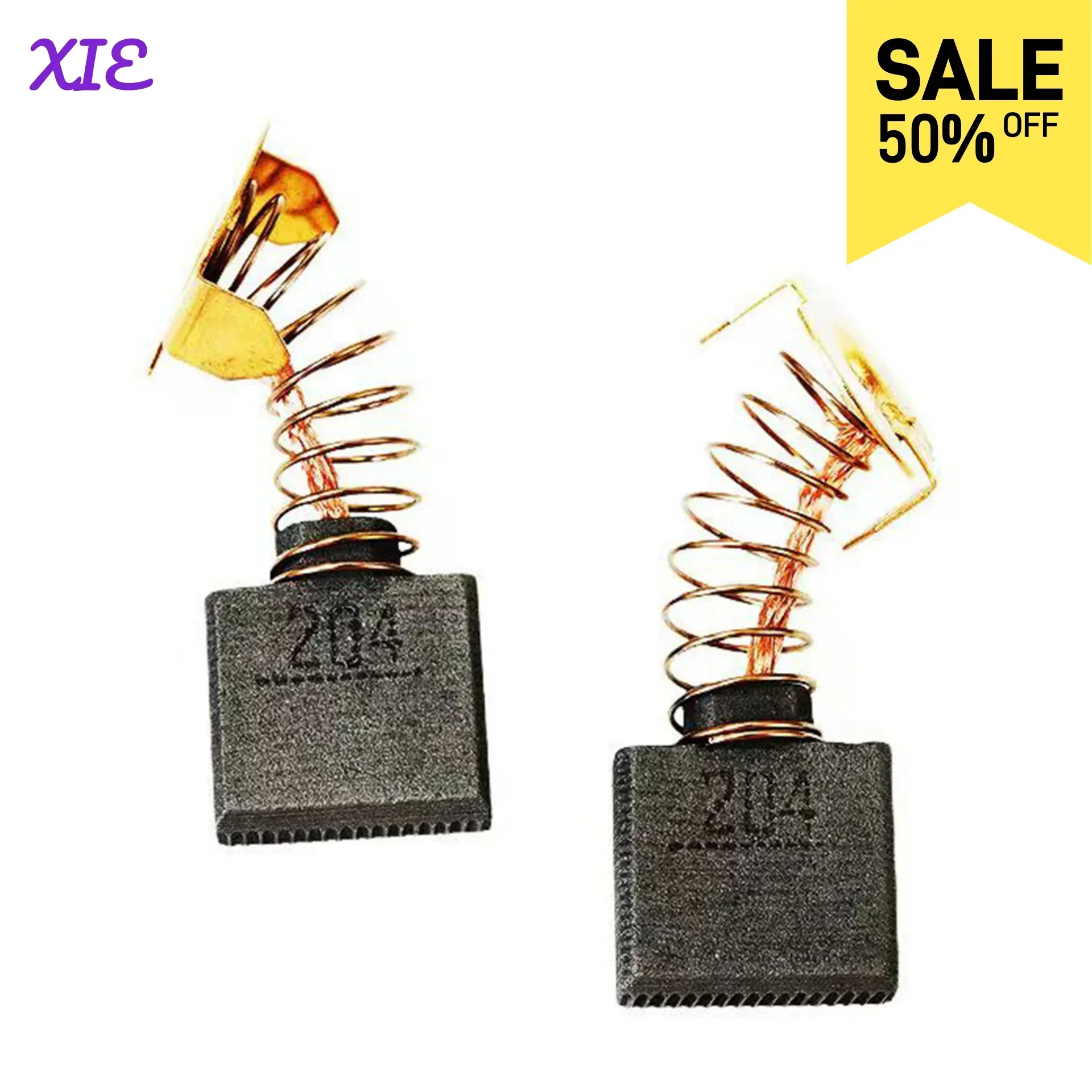 アングルグラインダー、電動工具、アクセサリー、cb204、cb203、cb202、191944-6、643200-5、5143r、5903r、9009、kp312、lc1230、2個用カーボンブラシ