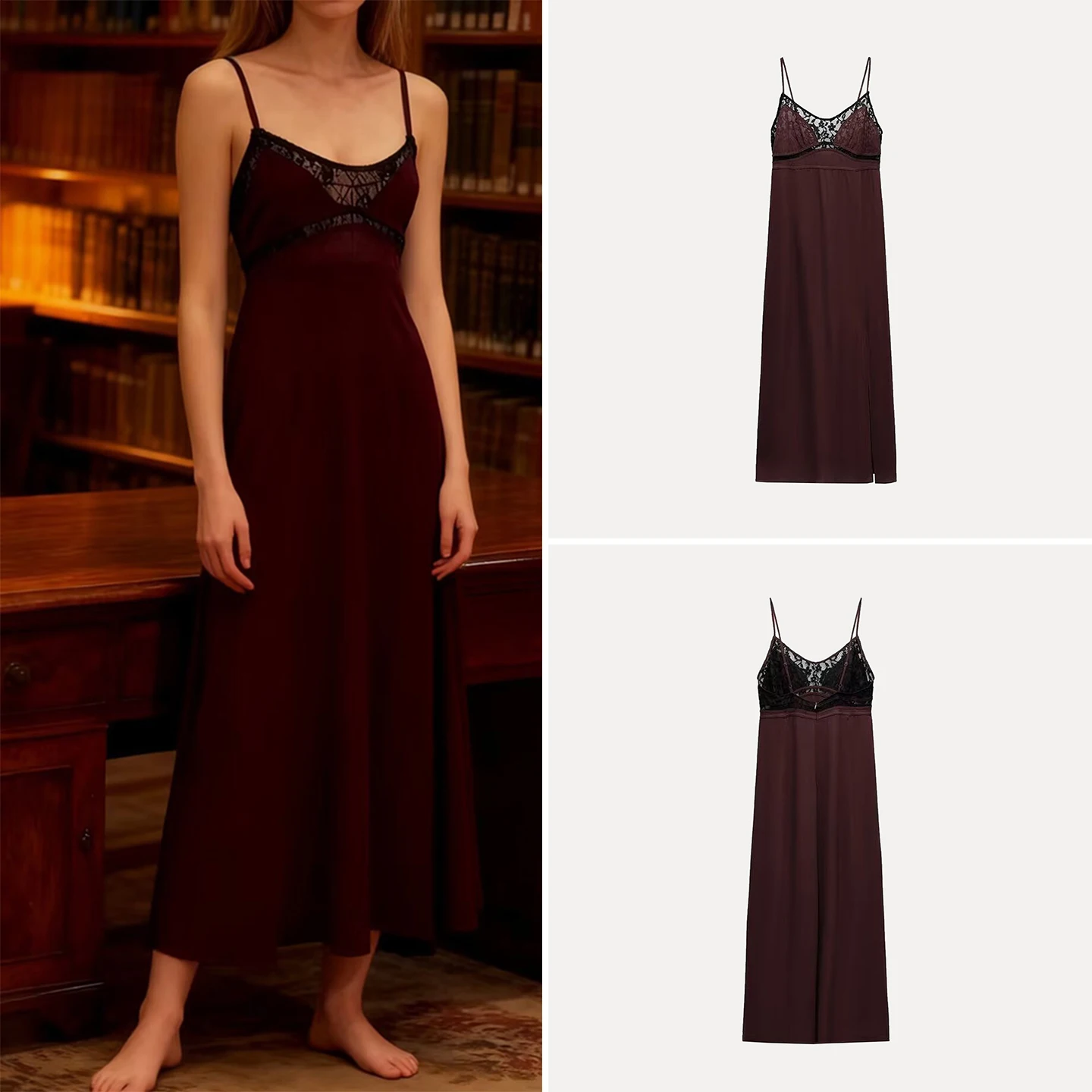 Z ملابس داخلية نسائية مزخرفة من الدانتيل Sle Dr للاستخدام اليومي متعدد الاستخدامات 2025 وصل حديثًا صديقة للبشرة وقابلة للتنفس #1