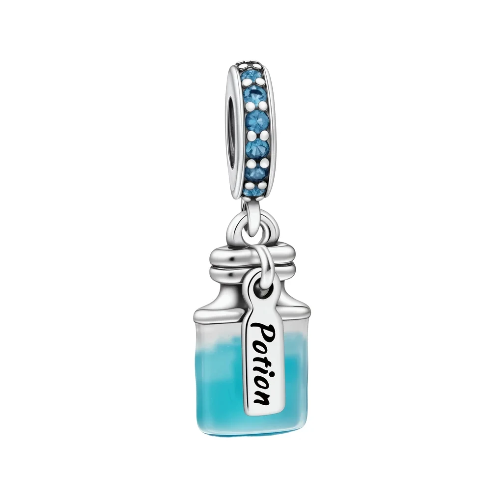 925 Sterling Silver Charms Fit Original Bracelets Flowers Headphones Tree of Life Pendant Bottle DIY Beads DIY Women Jewelry