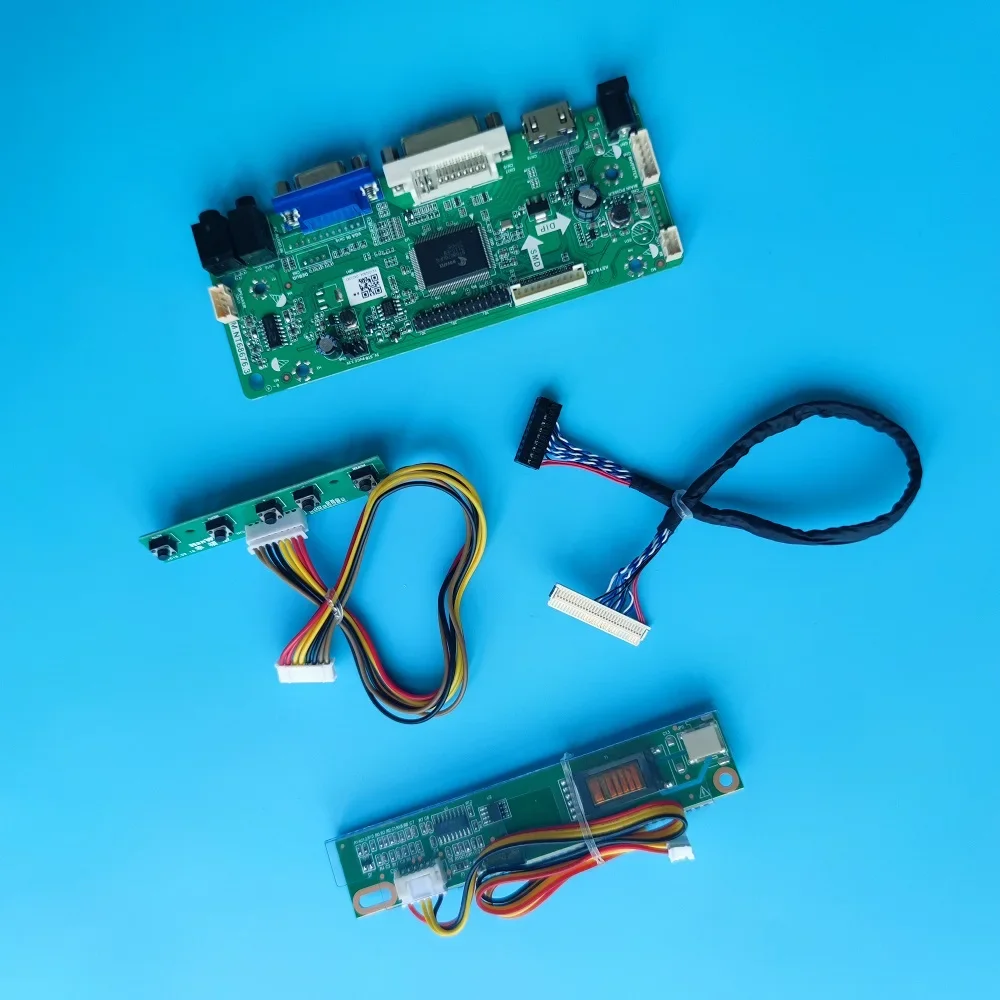 

Для LTN170WU-L02 17 "Плата контроллера 1920X1200 30-контактный LVDS VGA HDMI-совместимый 1 лампа Экранная панель ЖК-монитор DVI Комплект