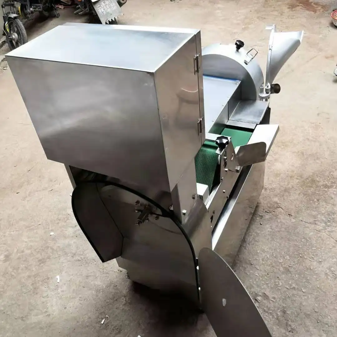 Máquina automática de corte e fatiar vegetais e frutas