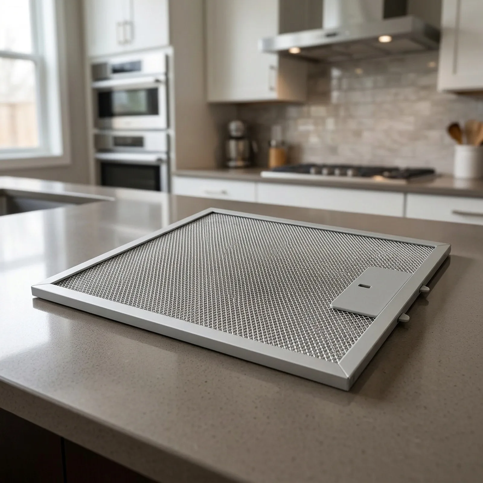 5 Layers Grease Filtration Metal Mesh Filter Aluminized Grease Filter Maintain Air Circulation Filter For Most Range Hoods