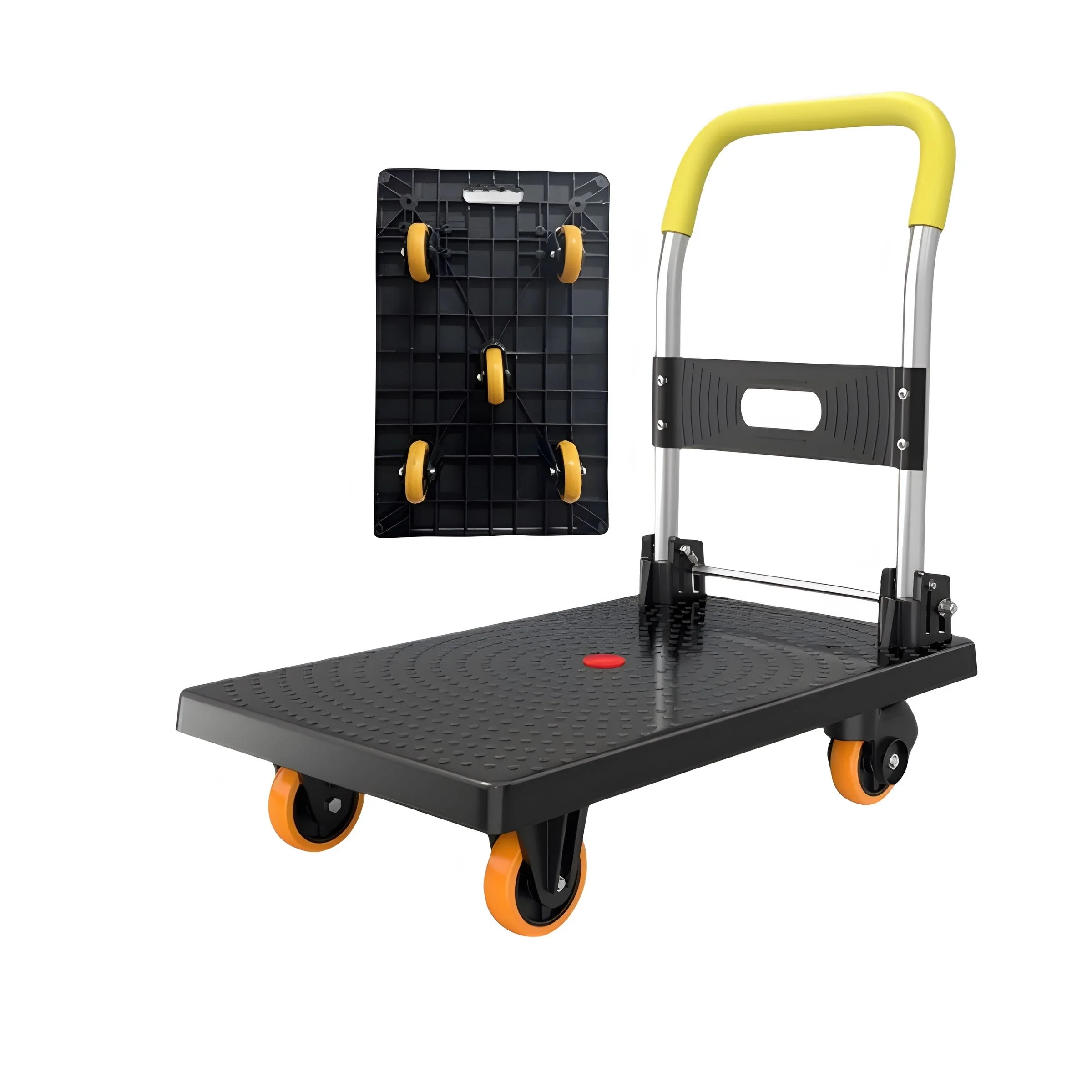 Hand Carts TrolleysFlatbed Trucks Small  Storage Racks Towing Trucks Folding and Portable Trailers Handling Household Vehicles