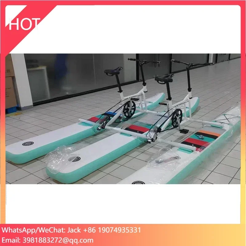 

China Inland River water bicycle with Electric Motor Engine Water Line Fishing Boat Inflatable PVC Maritime Boat Fisherman