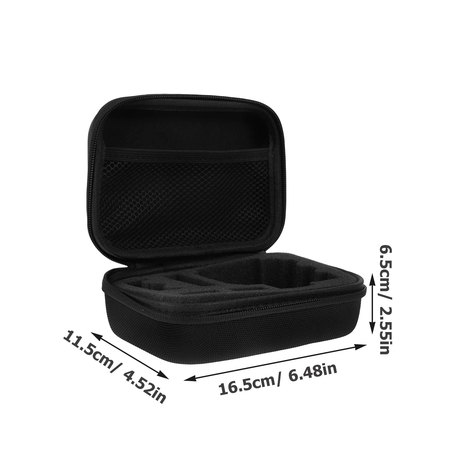 حقيبة تخزين كاميرا الحركة إيفا هارد شل منظم محمول مقاوم للماء مقصورة متعددة لمعدات التصوير الفوتوغرافي للسفر في الهواء الطلق #2