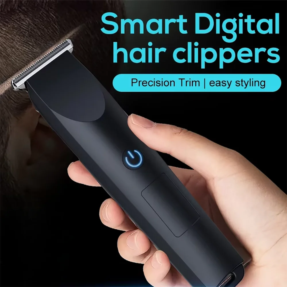 Electric Hair Trimmer Adjustable Cutter Head Design Men Professional Barber Cutting Shaving Machine USB Charging For Home Salon
