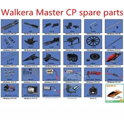 Walkera Master CP RC Helicopter spare parts propeller motor gear Landing servo shaft Bearing Blade clamp Pull rod etc