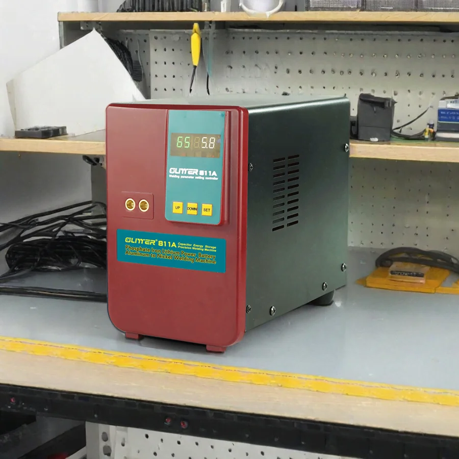 Glitter 811A 36KW prismatic battery spot welder copper nickel aluminum battery welding machine 3.2V 280AH battery welder