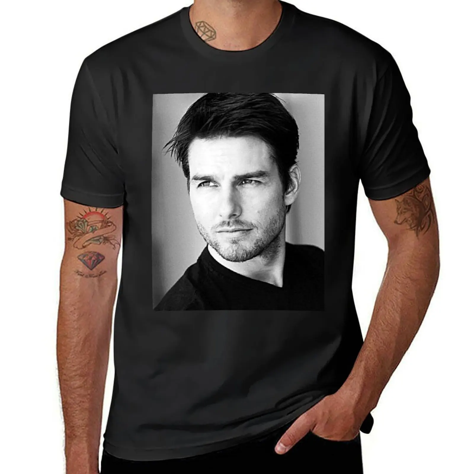 Tom Cruise T-Shirt aesthetic clothes heavyweights boys whites plus sizes oversized t shirts for men