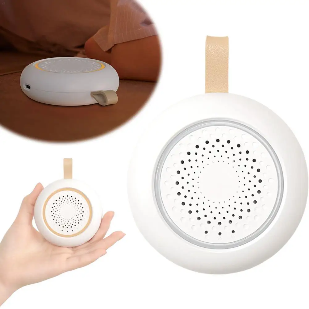 

2025 Mom's Choice Portable Sound Machine For Baby Adult, Smart Cry Detection, Bluetooth Rechargeable White Noise Machine