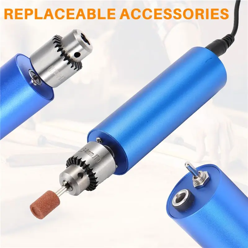 ABLK تنظيم السرعة بدون خطوات، مثقاب كهربائي متعدد الوظائف، مطحنة كهربائية صغيرة، مثقاب النجارة، قابس أمريكي