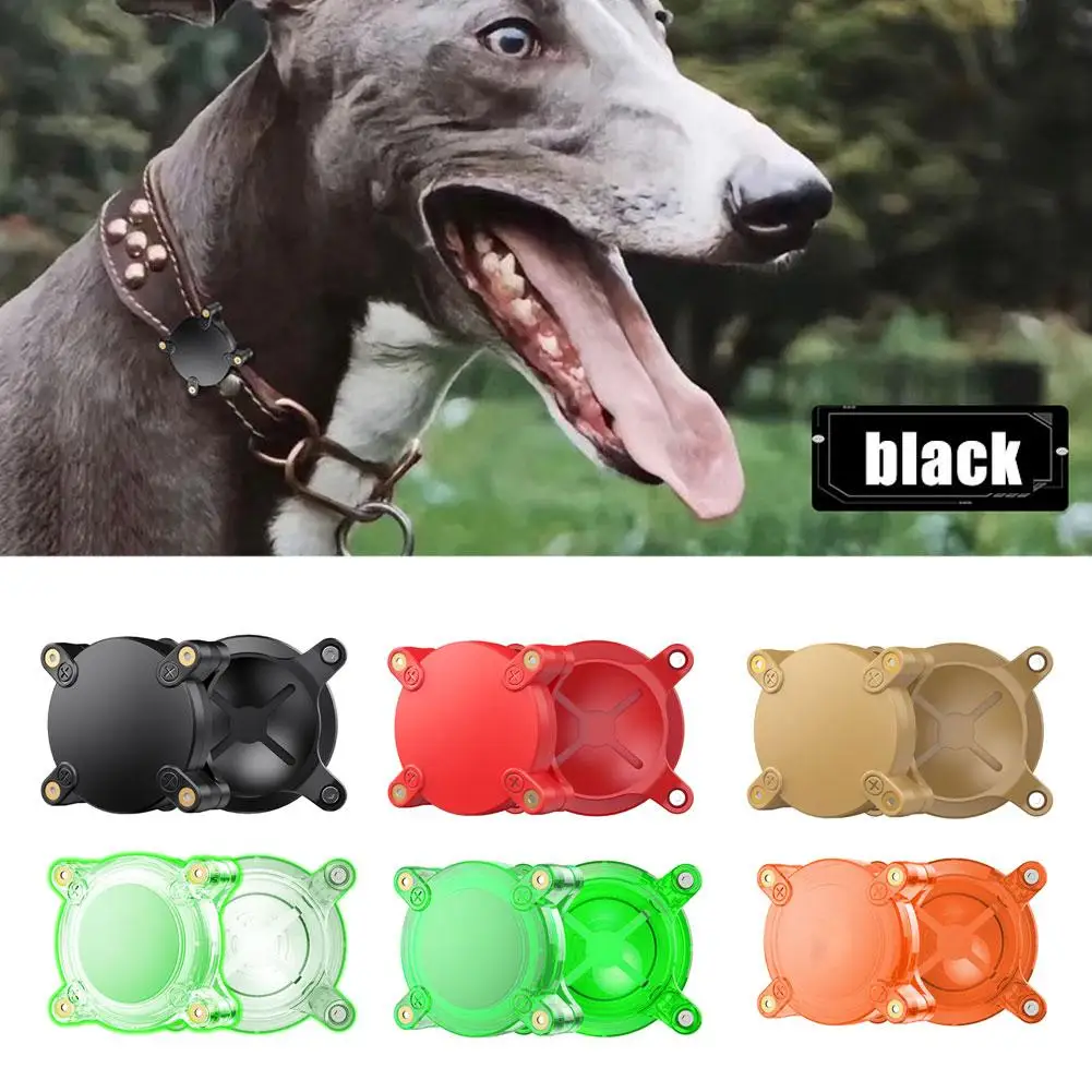 For Apple Case Dog IP68 Waterproof Full Protective Case for airtag GPS Tracker Holder Protective Case