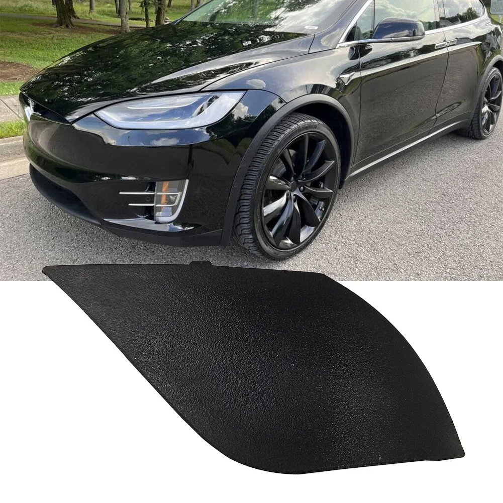 

Front Bumper Tow Hook Eye Cover Parts Accessories For Tesla X 2016-2021 2022 High Quality Hot Sale Practical Black