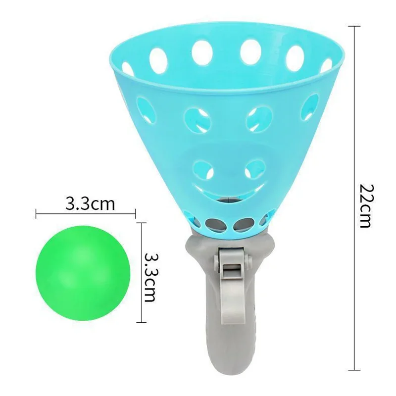 1 Set Pinball Sense Training Equipment Parent-Child Outdoor Kids Fun Ejection To Catch A Ball Launch Throwing Toy