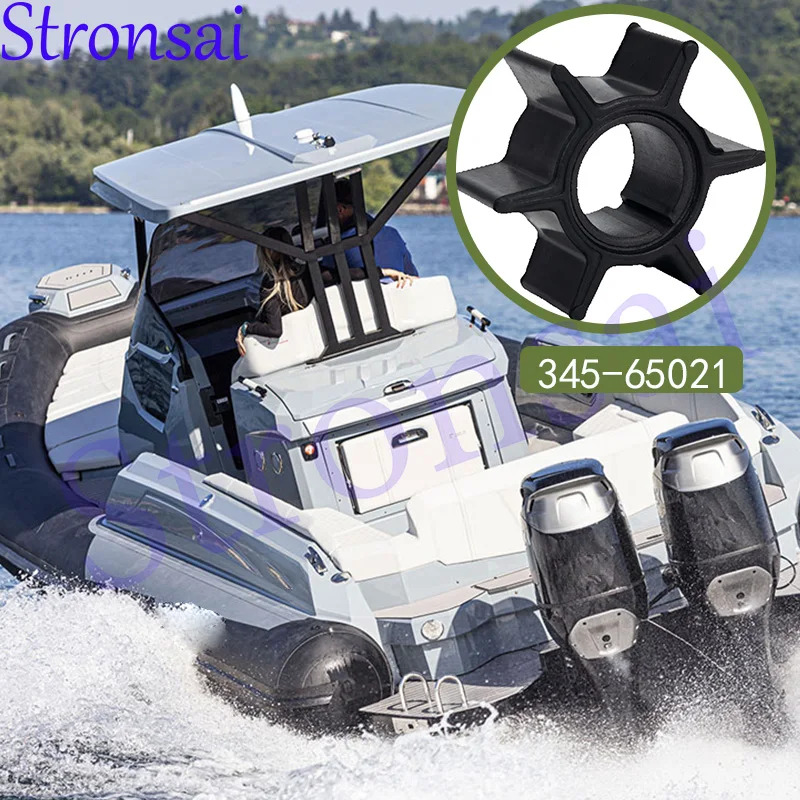 

345-65021 Крыльчатка водяного насоса подвесного мотора для Tohatsu 25HP 30HP 40HP 345-65021-0 18-8923 500382 3R0-65021