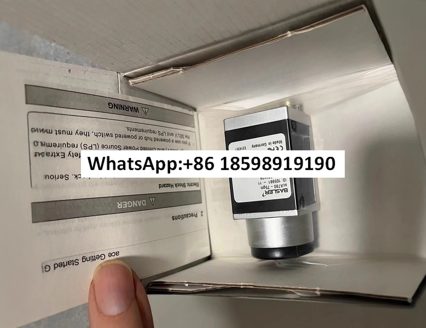 

R acA780-75gm black and white color