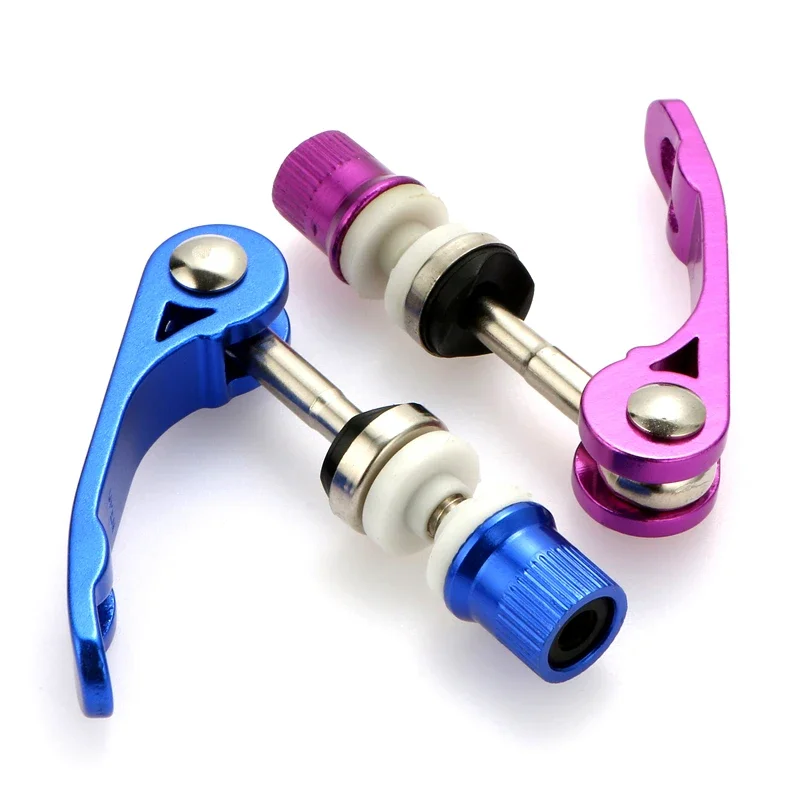 

Universal Bicycle Seat Post Clamp Seatpost Skewer Bolt Quick Outdoor Release Bike Seat Tube Clamp Outdoor Aluminium Alloy