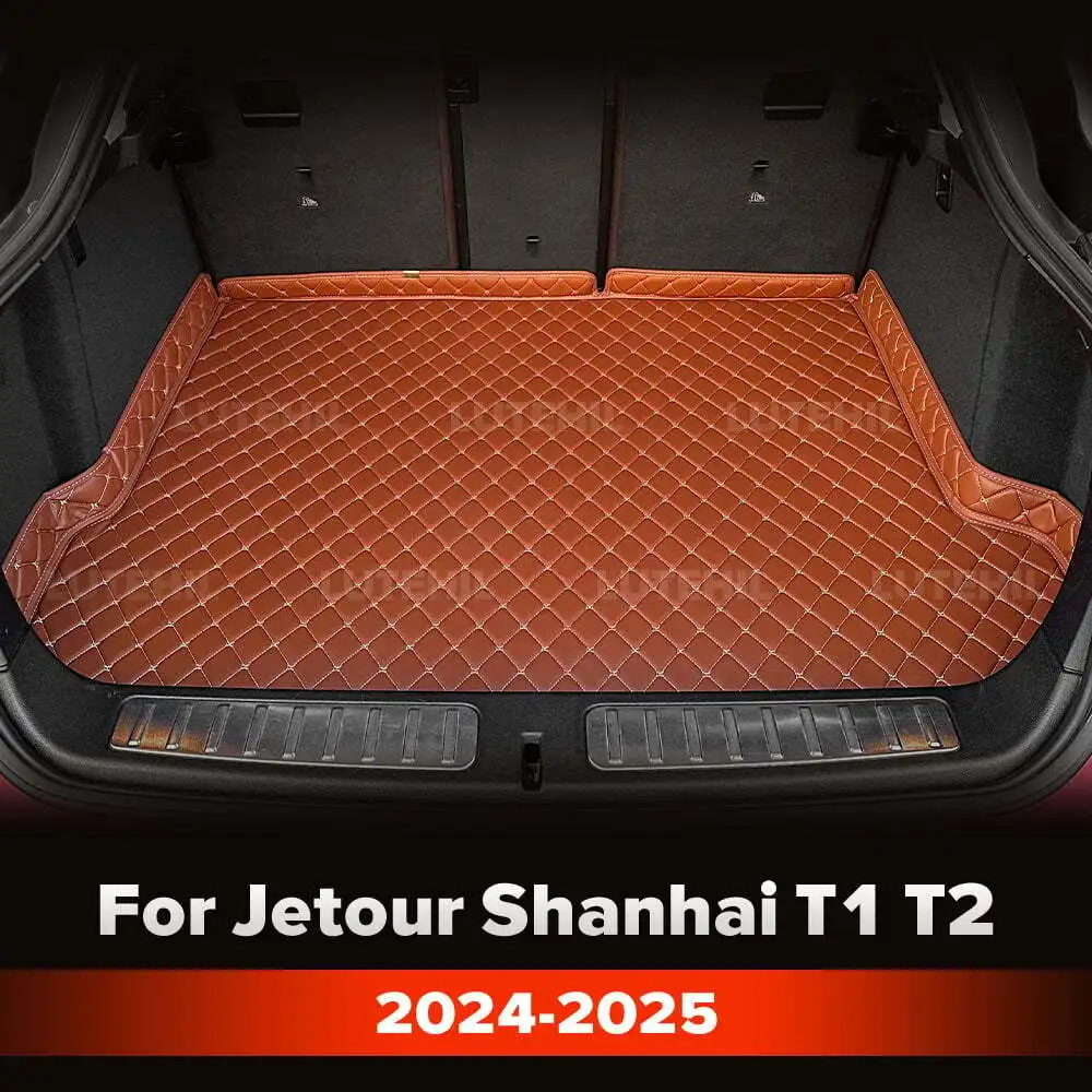 

Для Jetour Shanhai T1 T2 2024-2025 изготовленный на заказ коврик в багажник автомобиля, антигрязная накладка, защитный коврик, грузовая подкладка, автомобильные аксессуары для интерьера