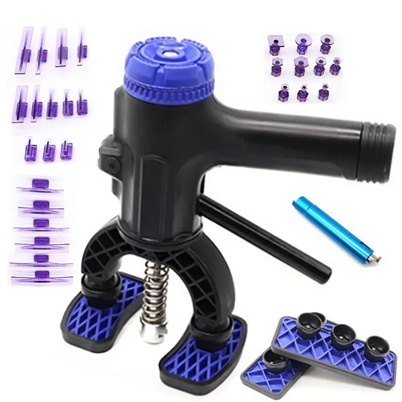 

Auto Dent Puller Kit Car Body Puller Tool Auto Dent Remover 28 Glue Puller Tabs Included Vehicle Maintenance Tool For