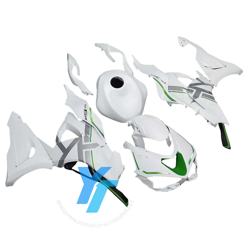 For KAWASAKI ZX-6R 2024-2025 Fairing Cowl Set – Durable ABS Injection Molded, High-Quality Replacement