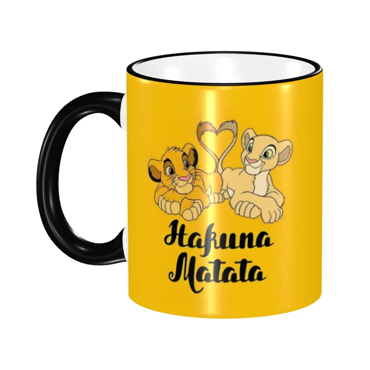 

Customized The Lion King Mugs DIY Simba Cub Graphic Ceramic Milk Tea Coffee Cup