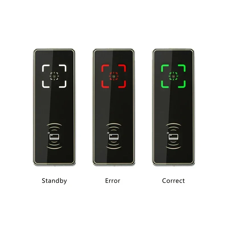 2026/New IC/NFC Smart TTL RS485 WG 26/34 Wifi Waterproof Dynamic QR Code Access Controller With Aluminum Alloy Frame