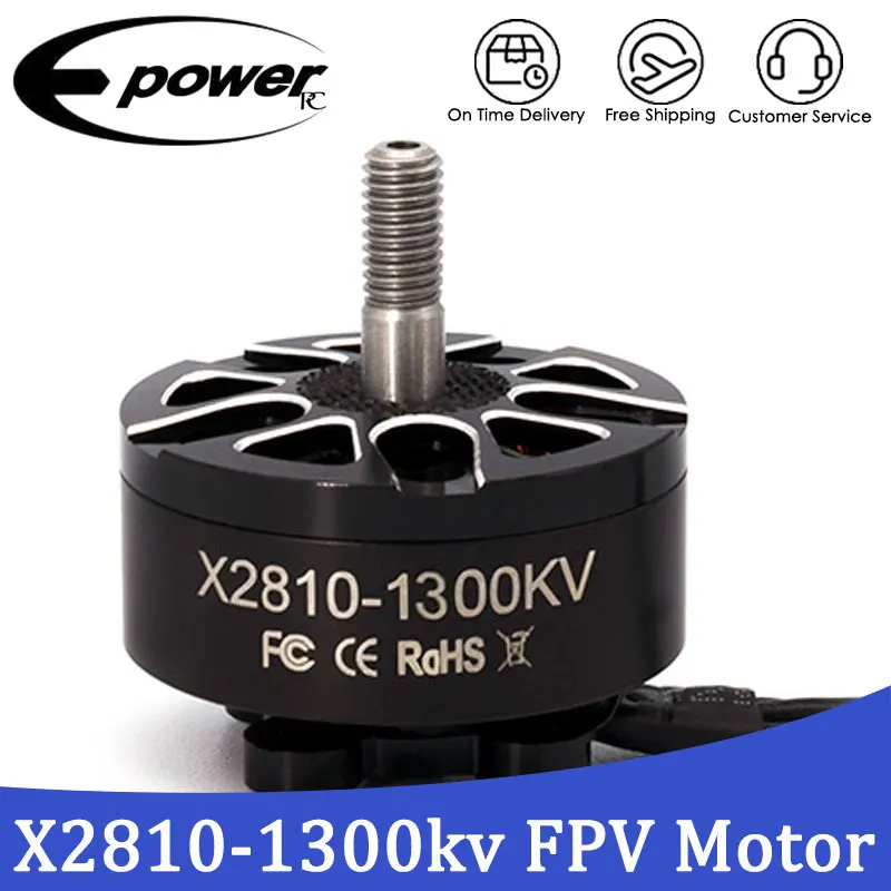 E-POWERRC X2810 2810 1300KV Brushless Motor RC Plane Quadcopter Racing FPV Multi-rotors Long Range 7inch Drone Motors Parts