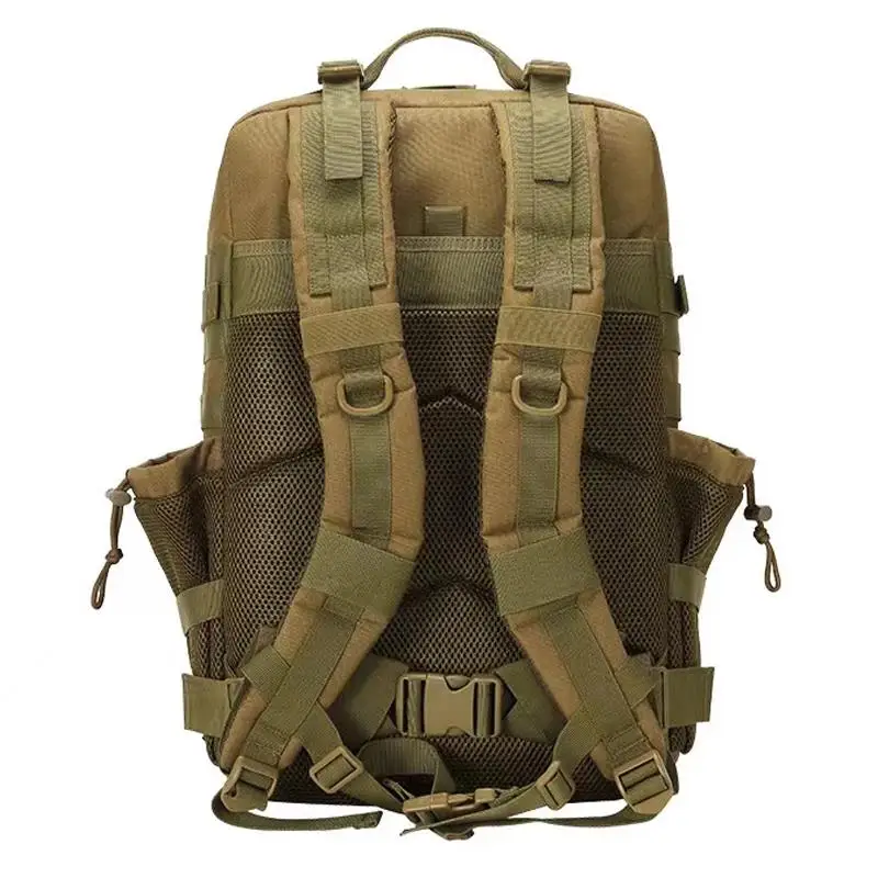 50L Outdoor Military Tactical Backpack Nylon Sport Camping Hiking Fishing Hunting Climbing Molle Rucksack Bag With Bottle Holder