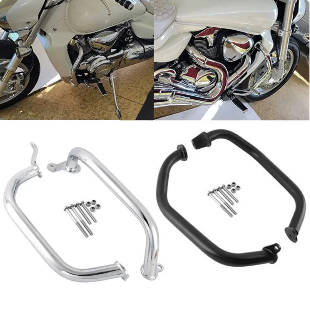 Für SUZUKI BOULEVARD Intruder M800R M109R VZR1800 2006-2023 Motorrad-Sturzbügel Motorschutz Stoßfänger Stunt-Käfig-Schutz