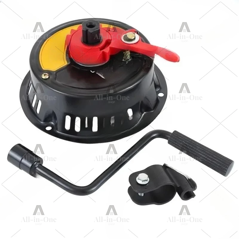 188F 192F Diesel Engine with Easy Start, No-Pull Micro Tiller Hand Crank Free-Pull Starter Agricultural and Garden Machinery Use