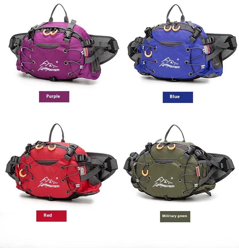 

Camping Waist Chest Bag Outdoor Nylon Shoulder Bag Crossbody Travel Cycling Bicycle Riding Running Handbags Climbing Men's Bags
