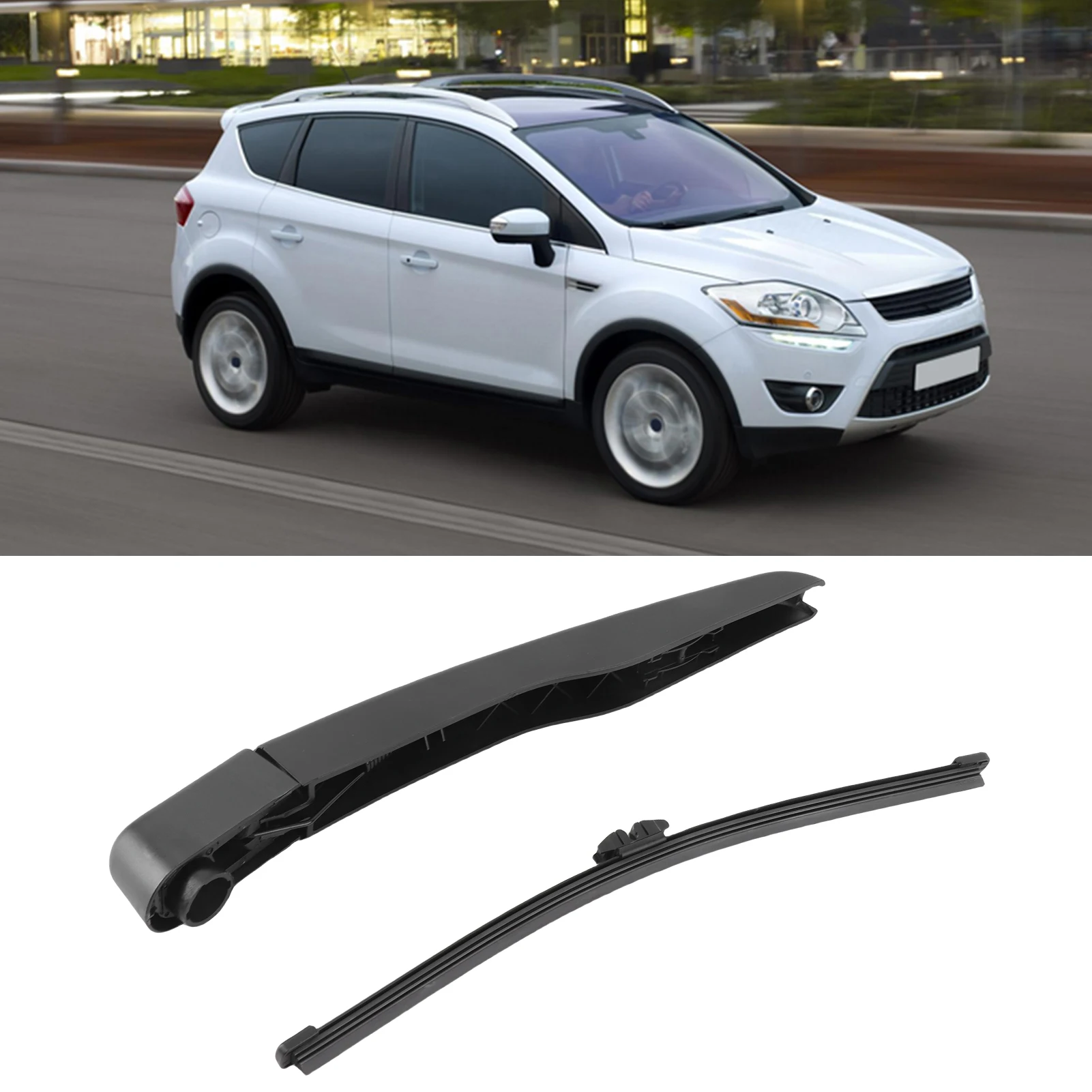 Car Rear Windshield Wiper Arm Blade Kit Replacement Fit for Explorer 11 Windscreen Wiper