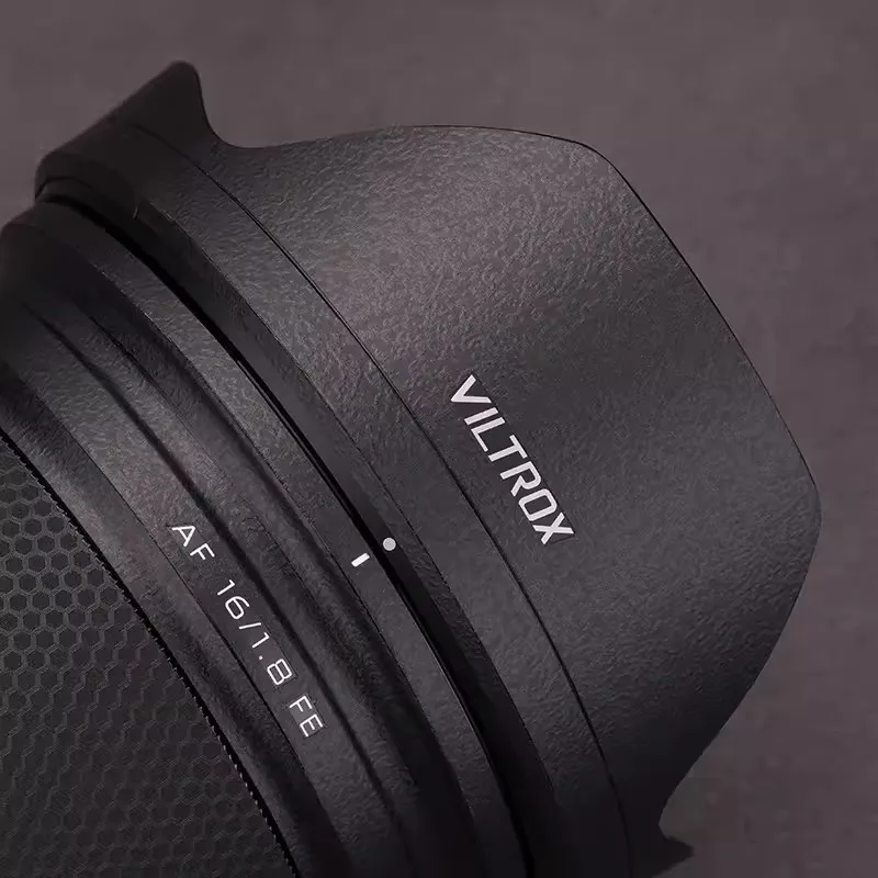 For Viltrox AF 16mm F1.8 FE Decal Skin Anti-Scratch Vinyl Wrap Film Camera Body Protective Sticker Coat for Sony Mount 16 1.8