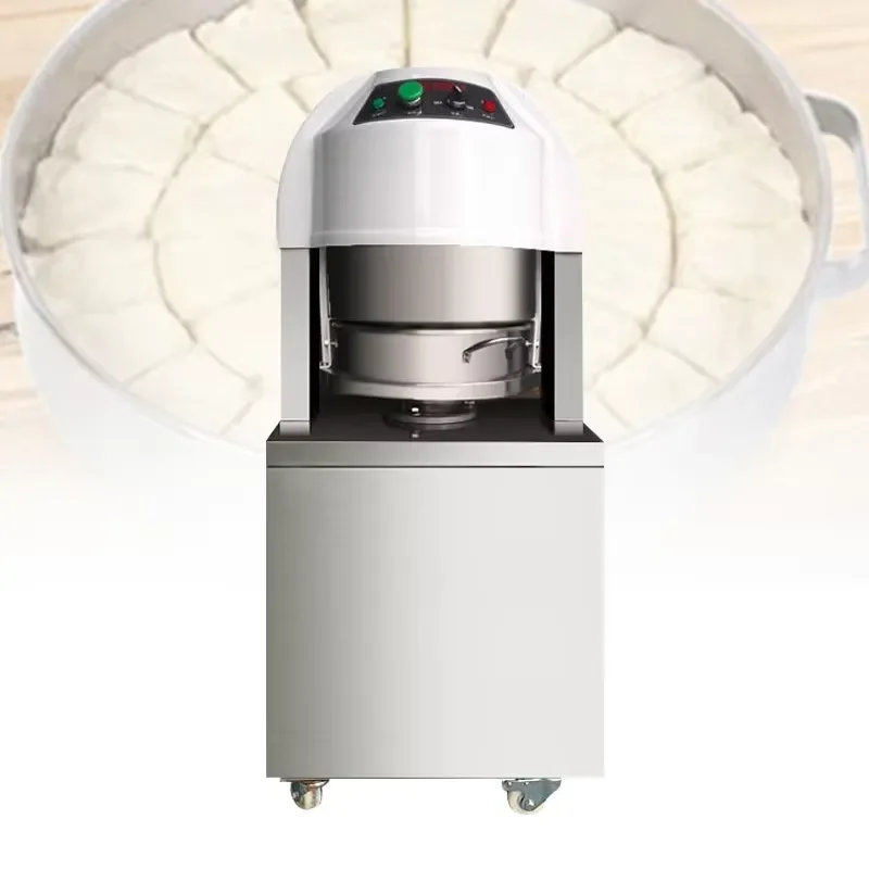 for Electric Automatic Adjustable Stainless Steel 304 Dough Cutting Machine Splitter Rolling Suitable for Pizza Bread Cookies