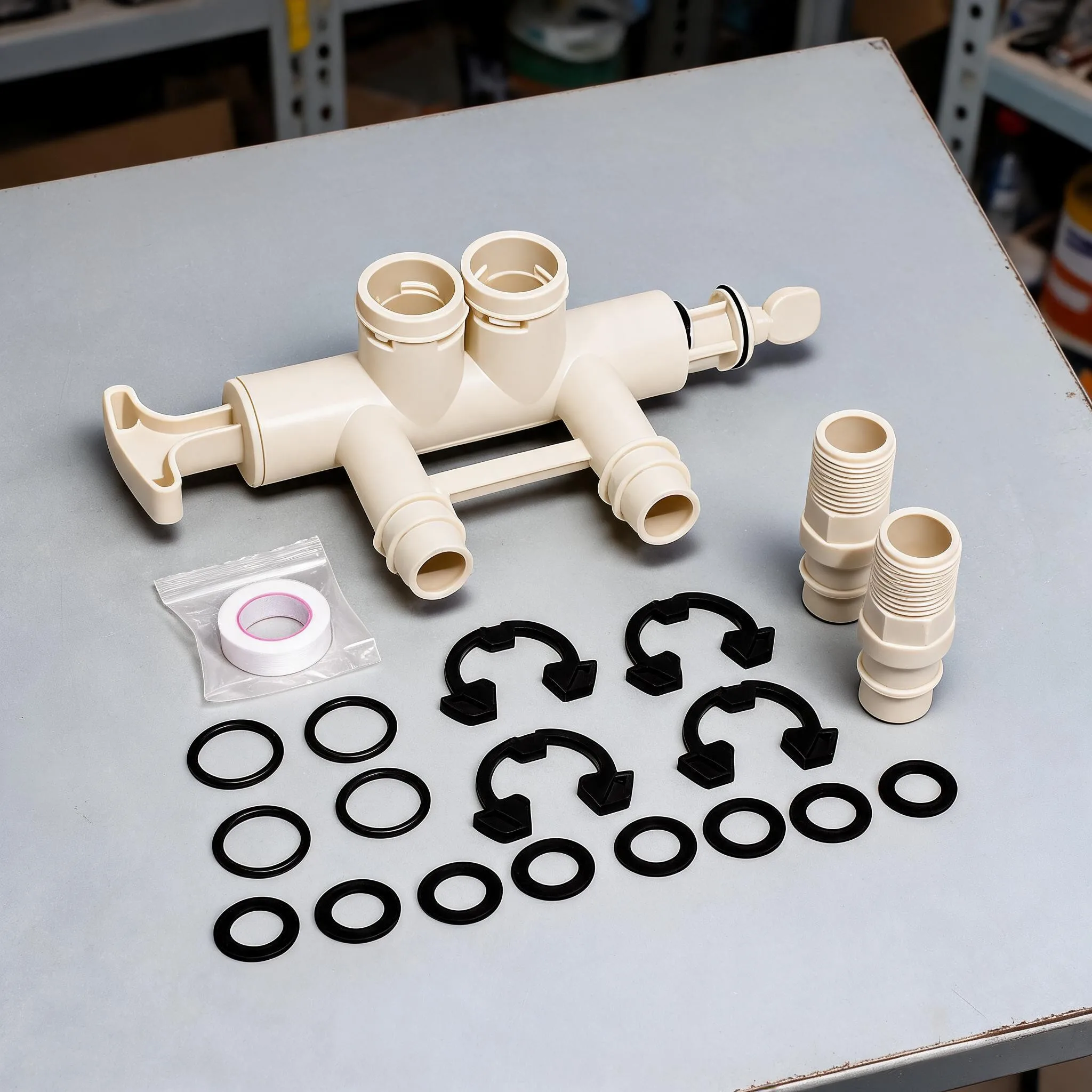 Water Softener For 1 inch Diversion Valve Kit with Precision Machined Interfaces WSFor 15XFor 10078 7329594 7386986 3542745
