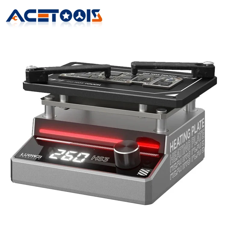 LUOWEI HS3 Preheating Station Layered Preheater Platform Thermostatic for Android IPhoneX-16Pro Max Motherboard Chip Repair Tool