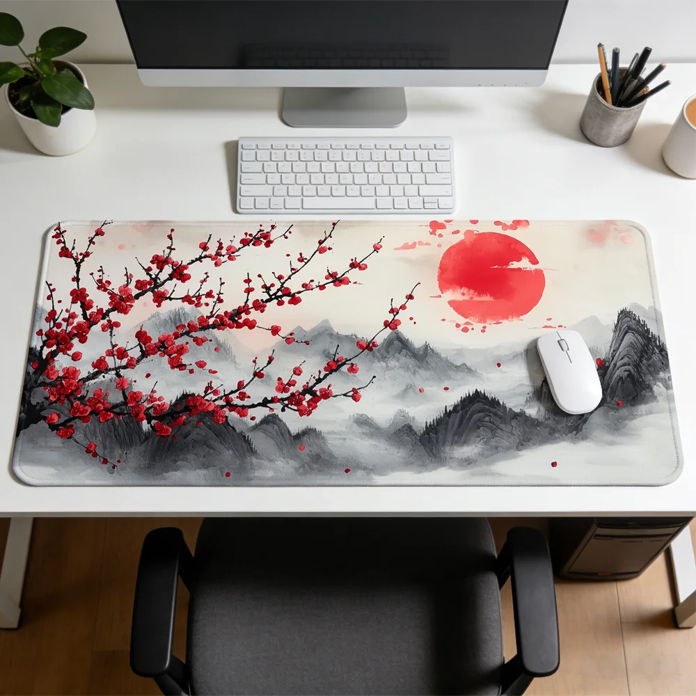 

Коврик для мыши Kanagawa Wave, резиновый нескользящий коврик для игровой мыши, коврик для механической клавиатуры, коврик для компьютерного стола, офисные и игровые аксессуары